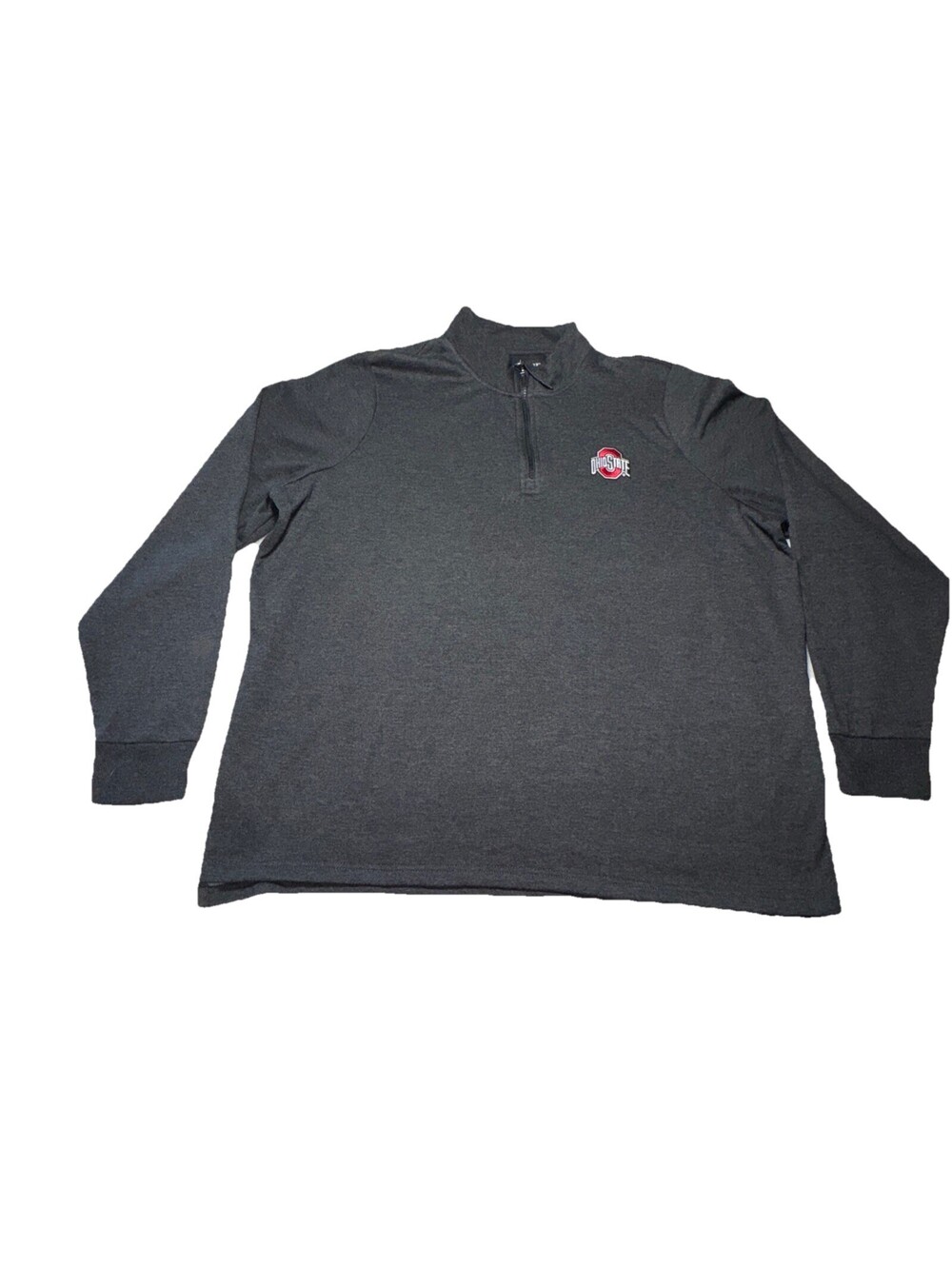 Antigua Ohio State Buckeyes Women XXL Quarter Zip Pullover Dark Gray Sweatshirt